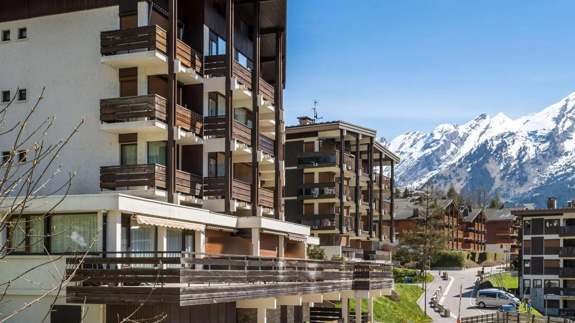 Charmant Studio Avec Balcon Et Proximite Commerces - Fr-1-304-88 La Clusaz Γαλλία